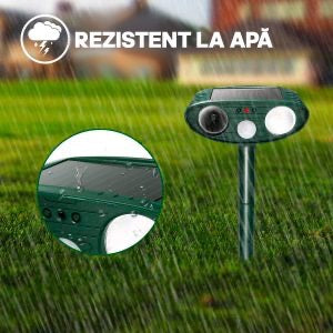 Aparat Ultrasonic Solar pentru Dăunători-50 m² 1+1