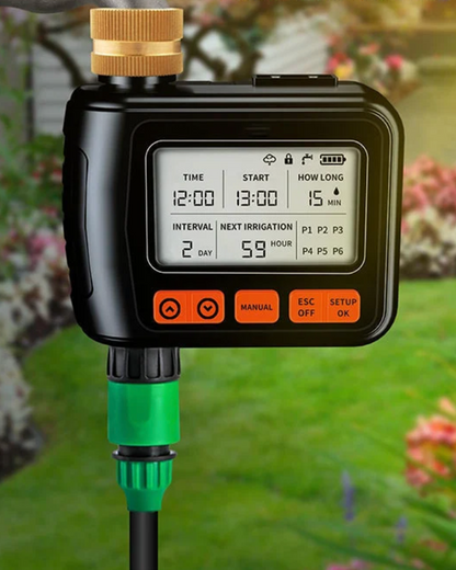 Timer Grădină Digital — Udă Singur