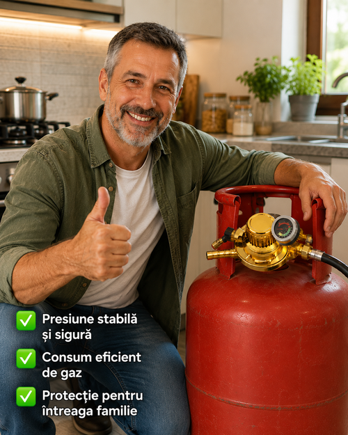 1+1 Ceas de Gaz Anti-Explozie