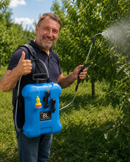 Pulverizatorul Instant cu 3 Duze și Furtun + Mănuși de Protecție Cadou