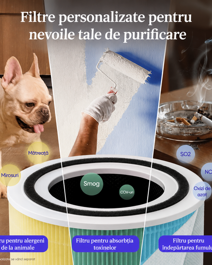 Purificator de Aer Anti-Miros pentru Animale
