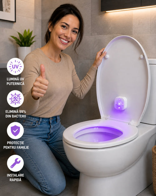 1+1 Sterilizator UV Toaletă
